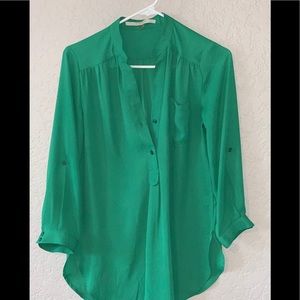 Stitch Fix 41 Hawthorn Green Blouse